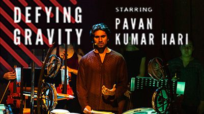 Man playing percussion